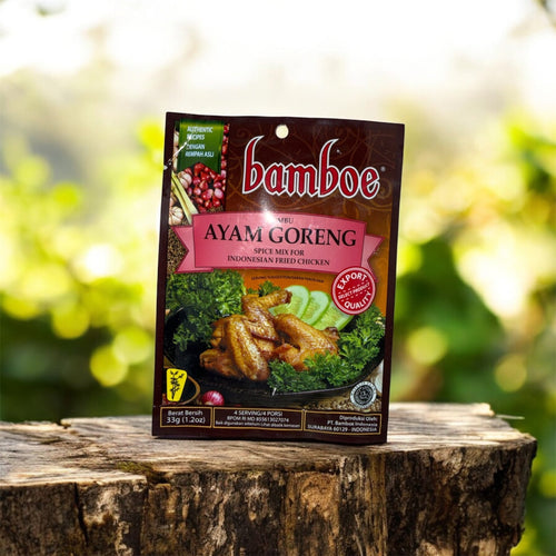 Bamboe Bumbu Ayam Goreng - Spice Mix for Indonesian Fried Chicken - LINGORA