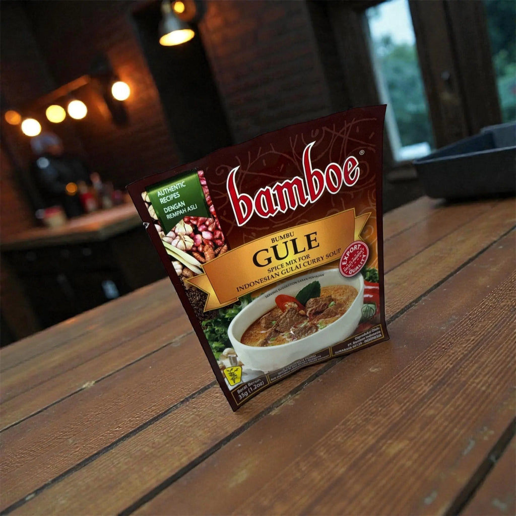 Bamboe Bumbu Gule - Spice Mix Indonesian Gulai Curry Soup - LINGORA