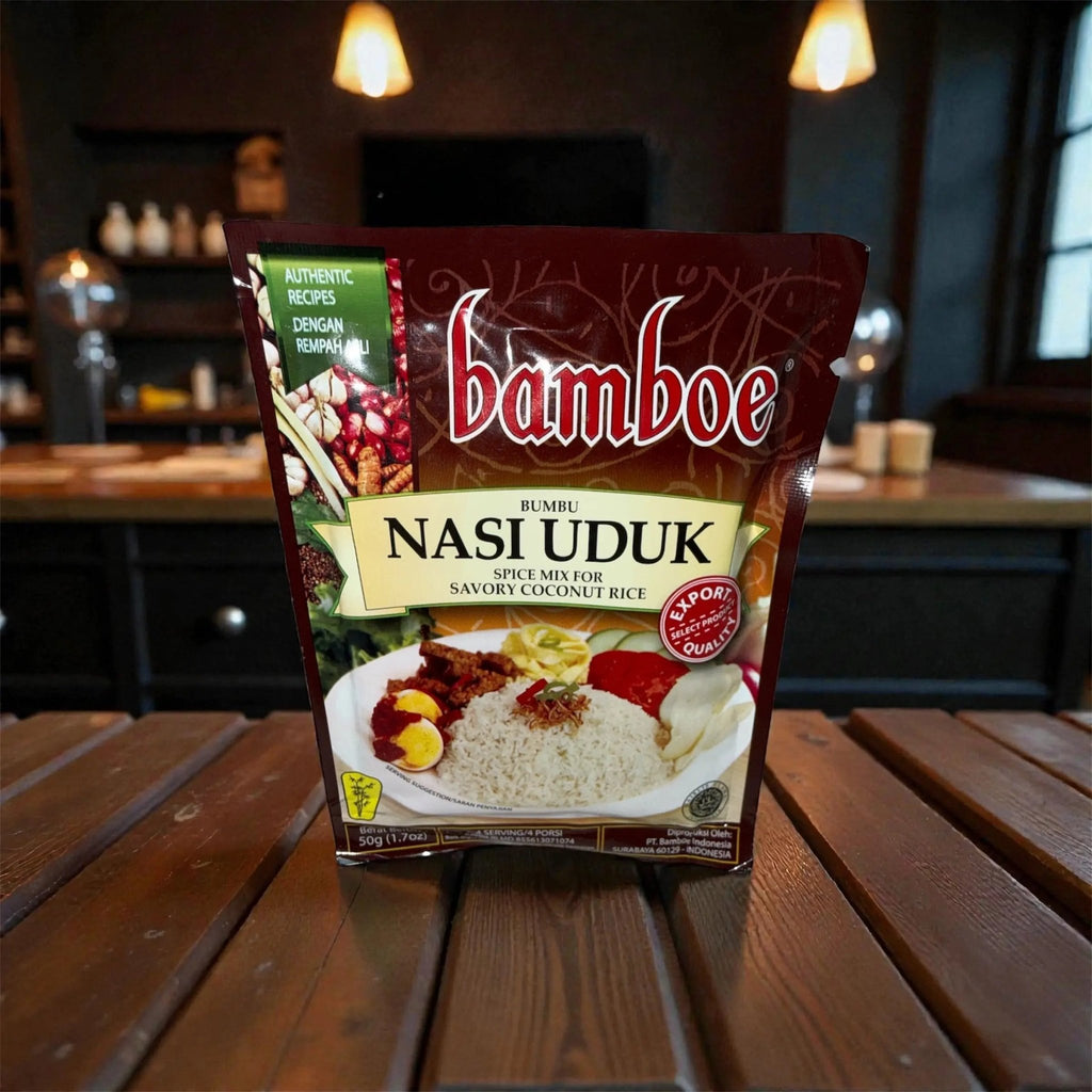 Bamboe Bumbu Nasi Uduk - Spice Mix for Savory Coconut Rice - LINGORA