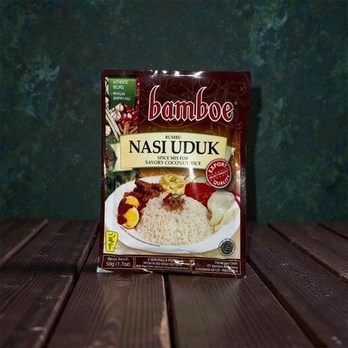 Bamboe Bumbu Nasi Uduk - Spice Mix for Savory Coconut Rice - LINGORA