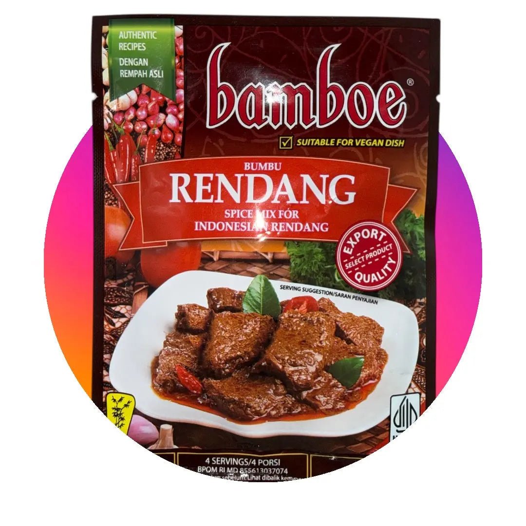 Bamboe Bumbu Rendang - Spice Mix for Indonesian Rendang - LINGORA