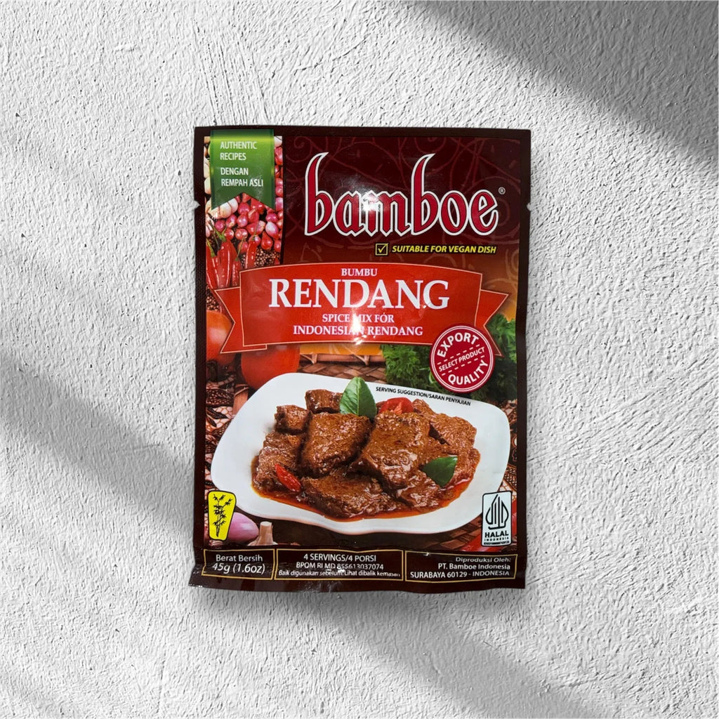 Bamboe Bumbu Rendang - Spice Mix for Indonesian Rendang - LINGORA