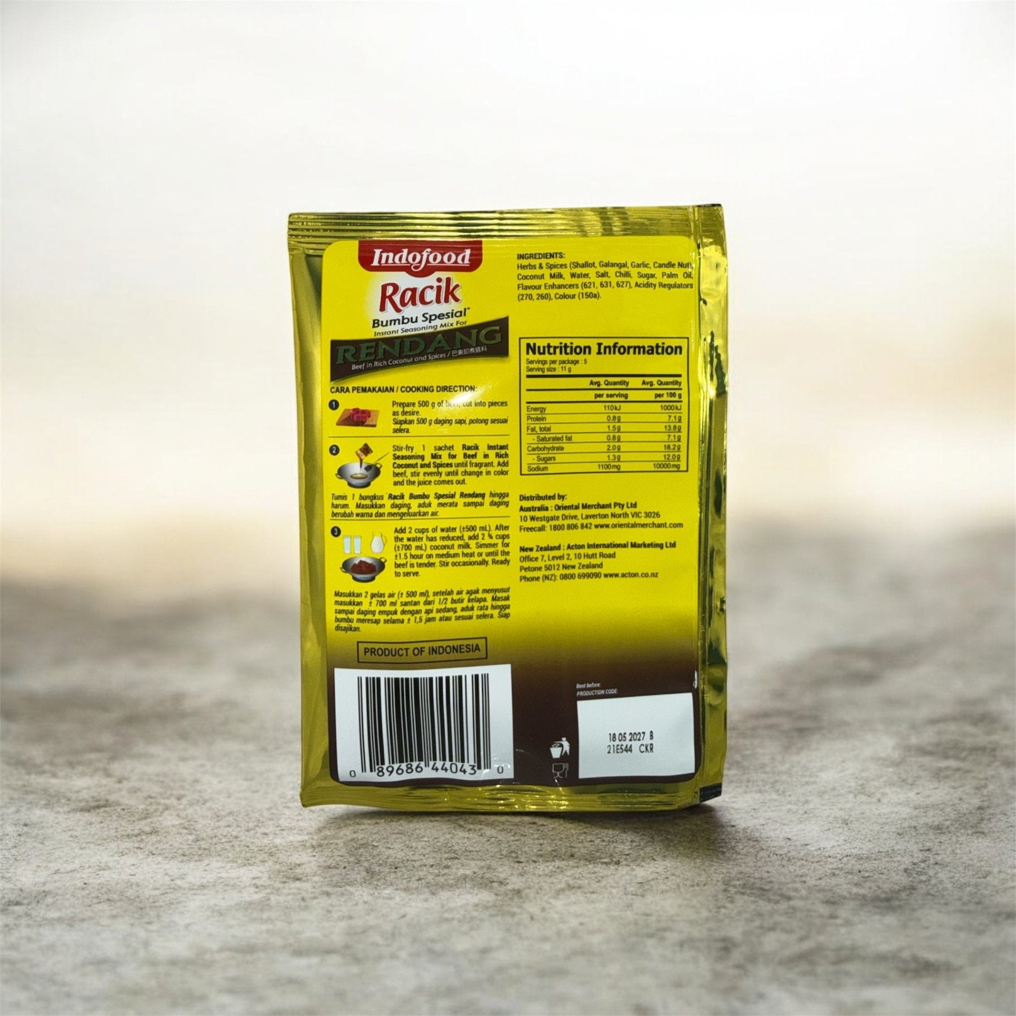 Racik Bumbu Spesial Rendang - LINGORA